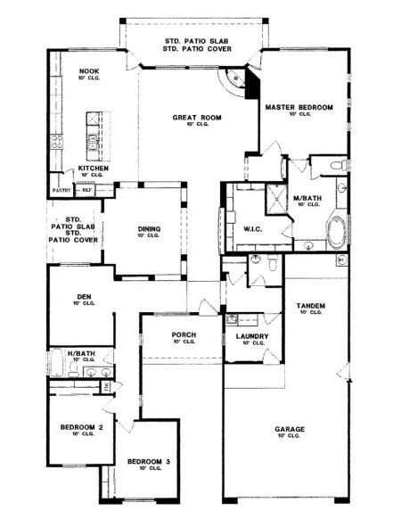 8512 N Crosswater Loop Floor Plan
