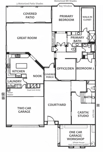 Cimmaron Floor Plan Golf Course